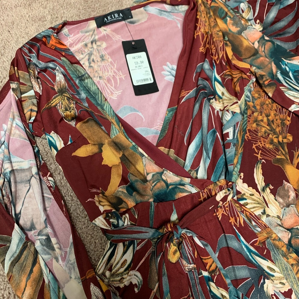 NWT Akira Broken Heart Jumpsuit